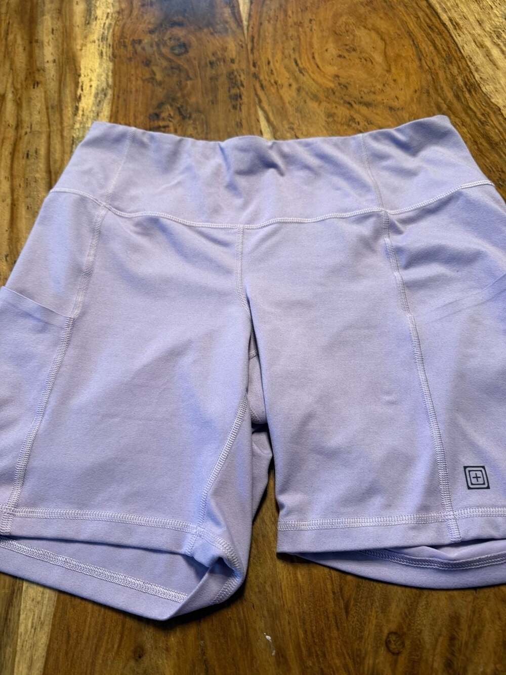 5.11 Tactical PT-R Kaia Tight Shorts Lavender Size L